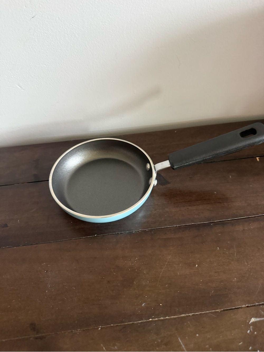 Farberware 6" Mini Nonstick Egg Pan Single Serving Skillet Blue